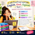 proofread and edit english, hindi, gujarati, and german text