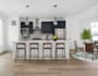 do living room interior design and 3d rendering