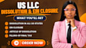 do llc dissolution, dissollve llc, cancel ein in delaware, wyoming, new mexico