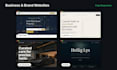 design a modern responsive website using HTML, CSS and javascript