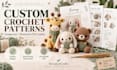 create custom crochet and amigurumi PDF patterns