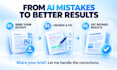 fix and improve your ai generated content