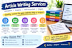 write engaging articles and blog posts on education