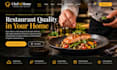 build a restaurant, personal chef, pizza, bakery, cafe, and catering website