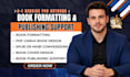 fix a rejected book formatting, paperback, kdp book publishing, epub conversion