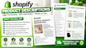 write SEO shopify product descriptions that convert and sell
