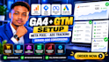 setup google analysics 4, meta pixel, gtm, server side, ads conversion tracking