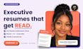 write an ats executive resume and CV