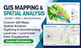 create gis maps and perform spatial analysis