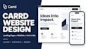 design a carrd landing page, waitlist, link in bio or mini website
