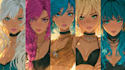 draw custom anime and manga characters