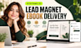 build a systeme io lead magnet funnel with ebook delivery