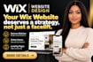 wix website development wix website design wix studio redesign wix website seo