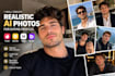 create realistic ai photos for tinder, bumble, hinge, badoo and dating profile