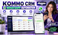 setup kommo crm whatsapp automation chatbot sales pipeline setup