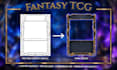 make fantasy trading card game templates