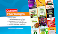 be your graphic designer, 4 hours delivery