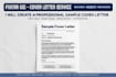 write professional application, cover and request letter