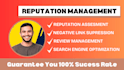 online reputation management business profile reverse SEO for brand reputation