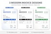 create professional exel invoice template  with auto calculation