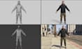 rig custom fivem characters, peds, clothing, game assets gta 5 skeleton setup