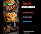 design eye catching restaurant menu and social media food posts
