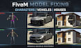 edit fix modify fivem model broken character, vehicle model gta 5 mob broken ytf