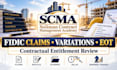 review fidic construction claims, variations and eot