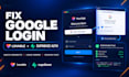 fix lovable google login, supabase oauth and authentication errors