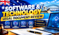 review software technology legal documents developer contracts saas agreements