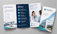 design a professional bi fold and tri fold brochure