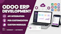 integrate odoo API, customize pos and develop custom modules