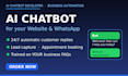build ai chatbot for website and whatsapp