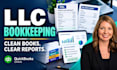 do llc bookkeeping and quickbooks cleanup