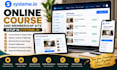 create systemeio online course and membership site