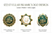 design viral islamic youtube thumbnails and luxury islamic logo
