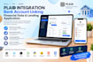 integrate plaid bank account linking financial data lending application