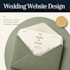 design an elegant wedding website on canva