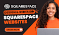build squarespace website, squarespace website redesign, squarespace web design