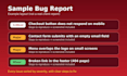 do website QA testing, responsive testing and bug report