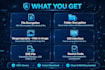 develop python file encryption decryption and covert steganography tool