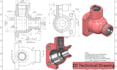 do 2d technical drawing 2d engineering drawing mechanical drawing in autocad