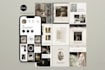 design luxury instagram branding and feed design