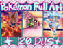made a tcg art, splatoon art and chibis