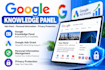 create google knowledge panel and knowledge graph for brand authority