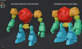 convert stl to 3mf, split, cut, key 3d model repair meshes for multicolor print