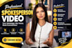 be your professional female spokesperson