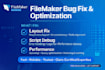 develop and fix your filemaker database