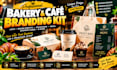 design a bakery, cafe, restaurant logo and branding kit
