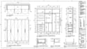 draft kitchen, wardrobe, built in cabinetry, and millwork shop drawing